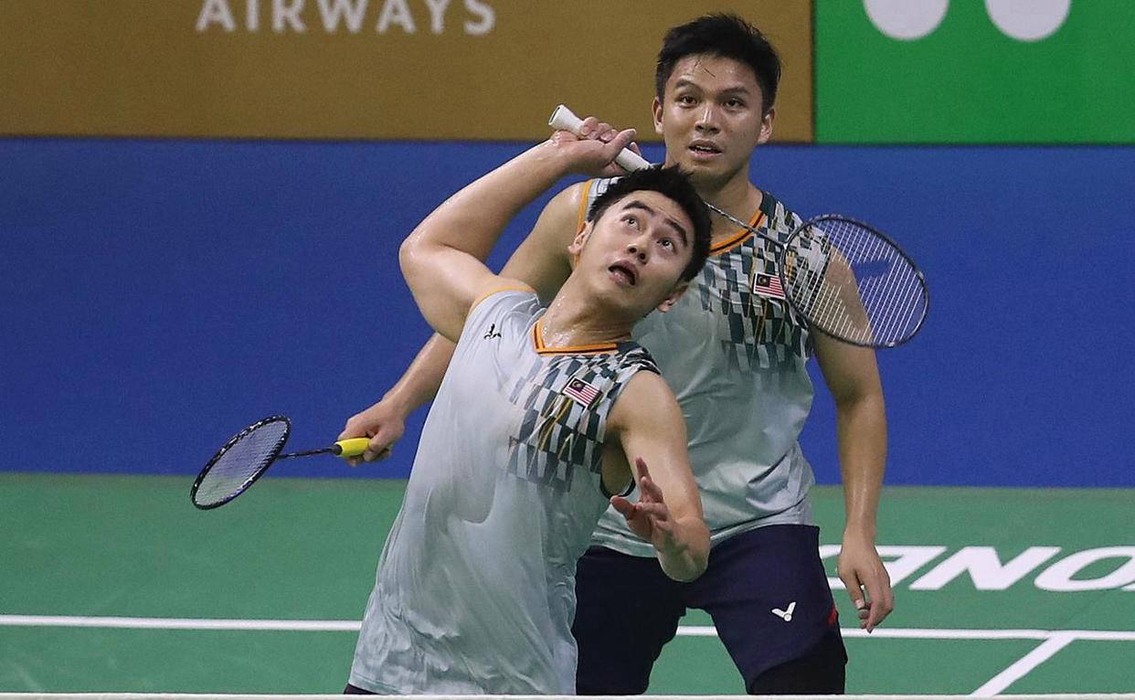 丹麦羽毛球队强势中国羽毛球队，马琳绝境逆转