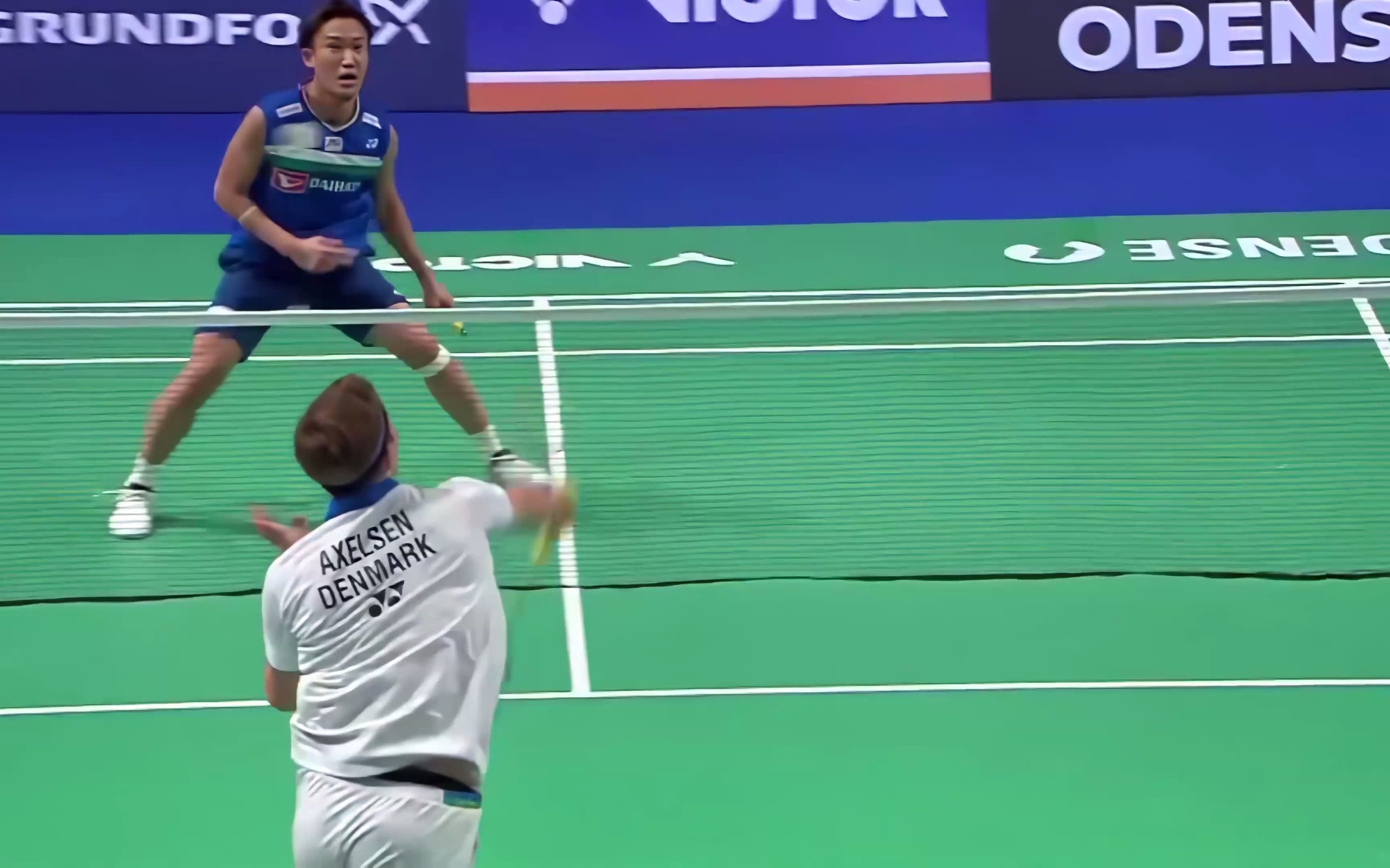 丹麦队横扫印尼队，桃田贤斗点燃赛场